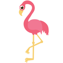 party flamingo clipart